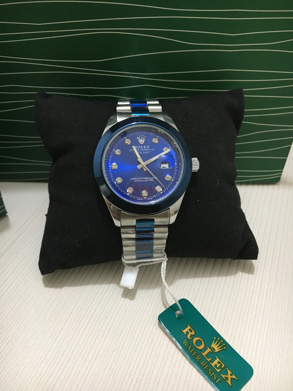 ROLEX Date Just with Diamond Hours Maker