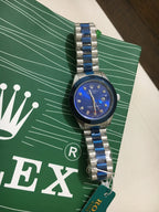 ROLEX Date Just with Diamond Hours Maker